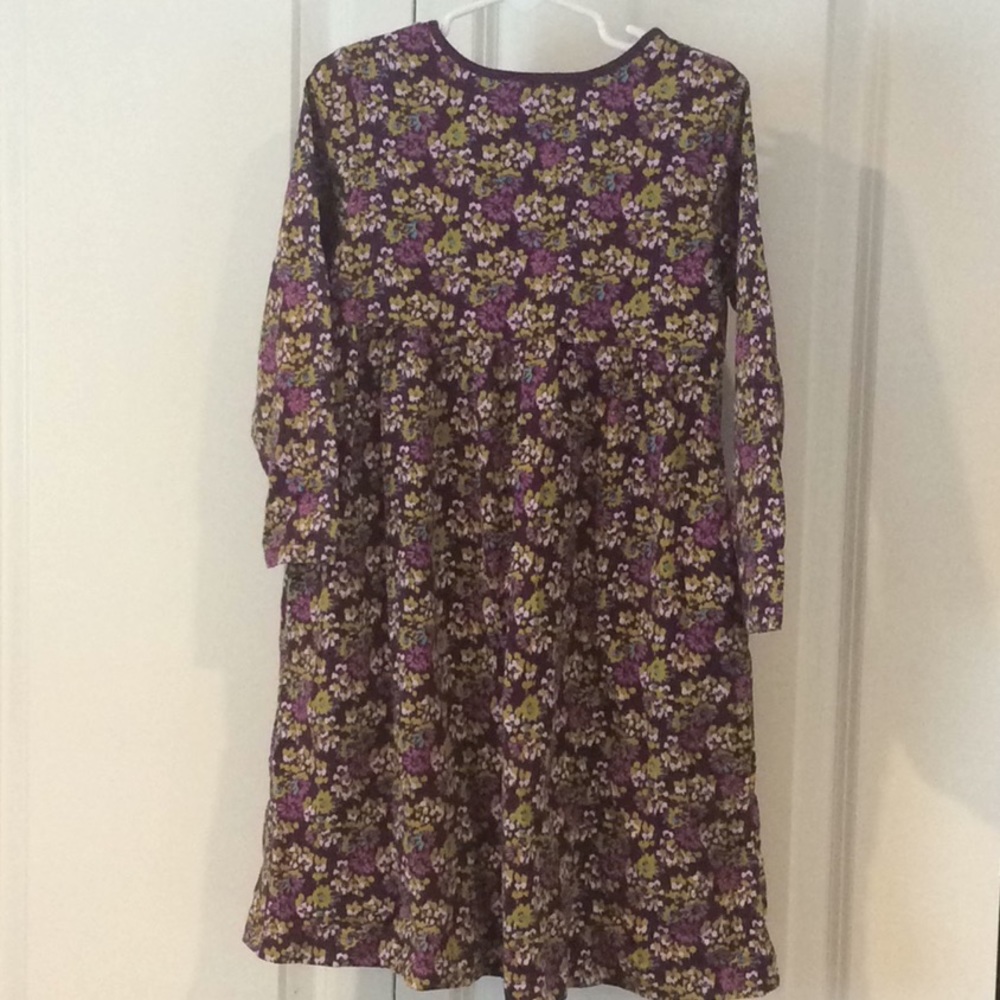 Girls Lands’End cotton dress - Picture 2 of 3